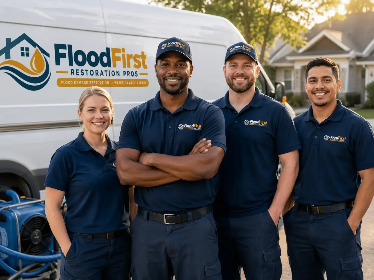 Flood Damage Restoration company in Burlington, IN