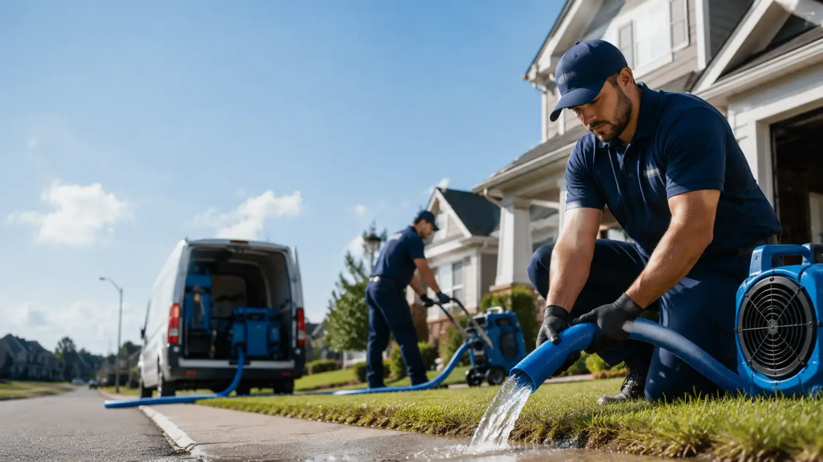 Flood Damage Restoration in Burlington, IN
